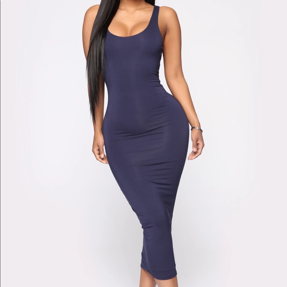 Fashion nova spandex maxi